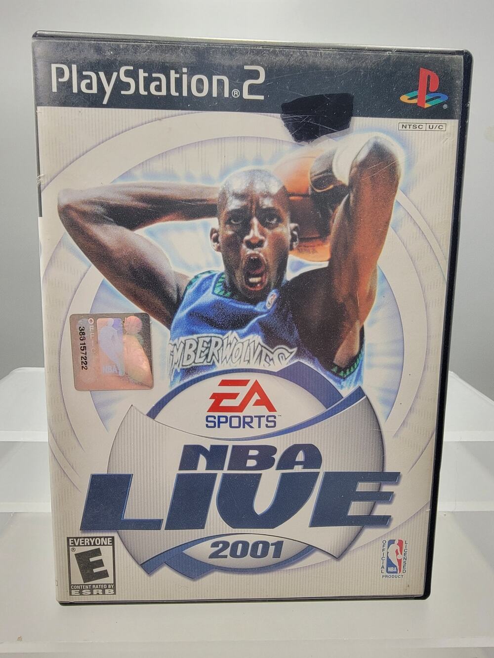 NBA Live 2001 (Sony PlayStation 2, 2001) CIB